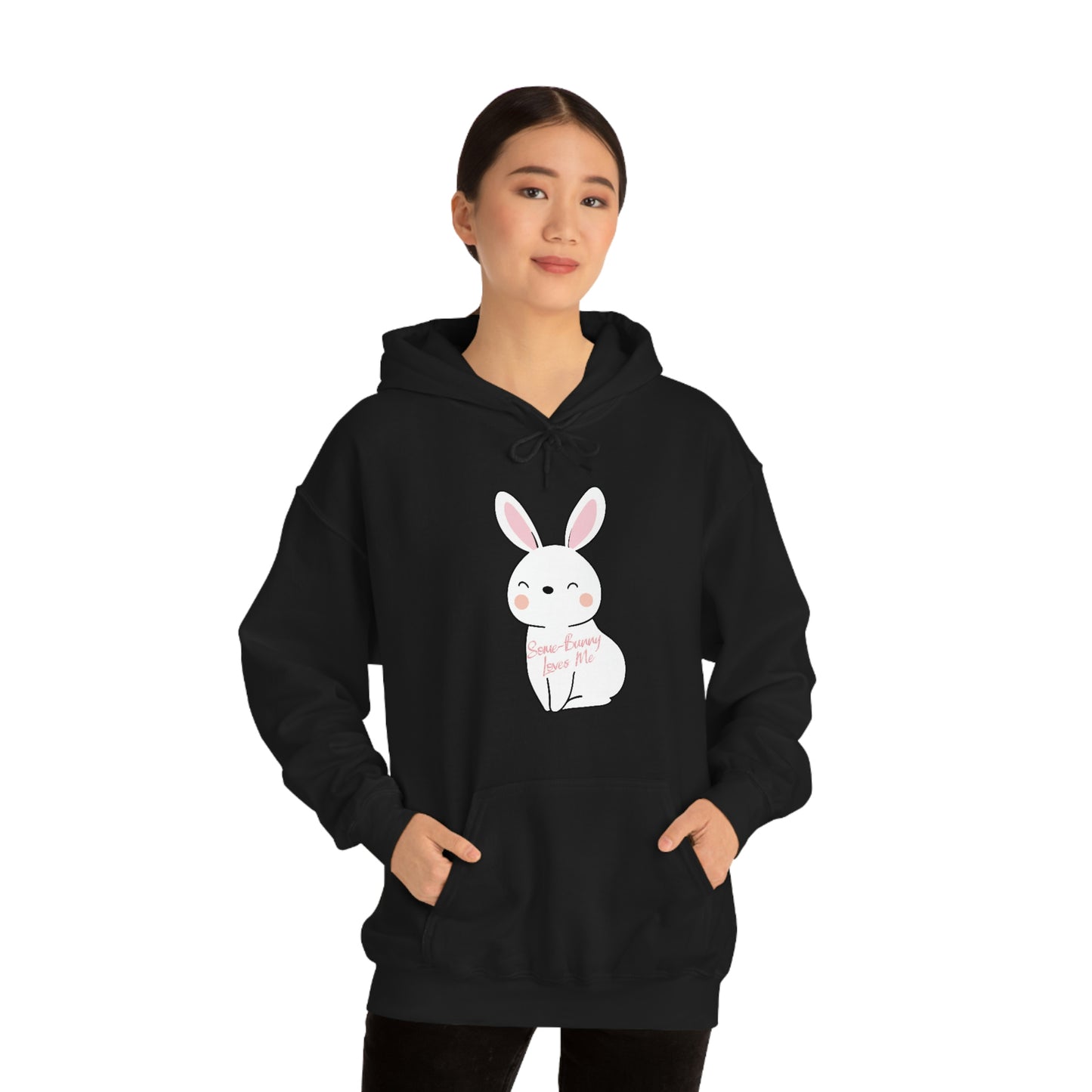 Some-Bunny Loves Me Hooded Sweatshirt