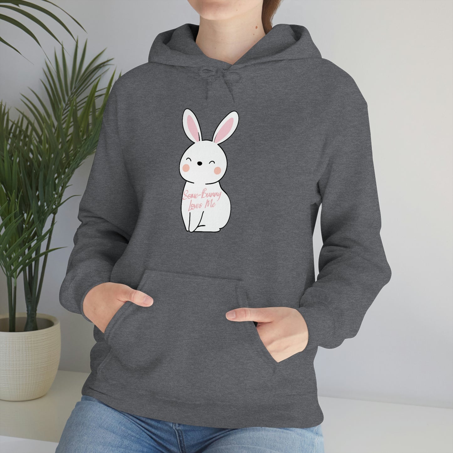 Some-Bunny Loves Me Hooded Sweatshirt