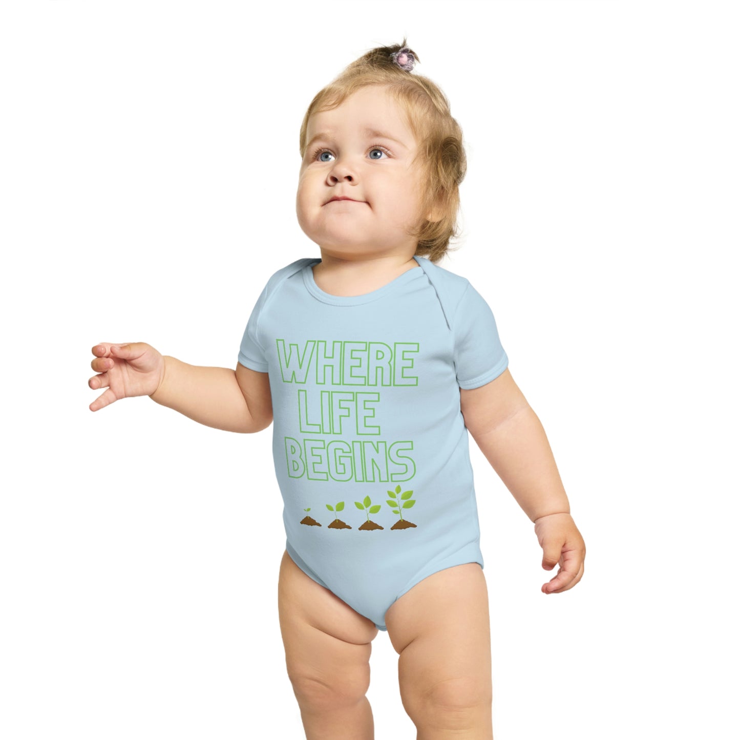 Where Life Begins Onesie