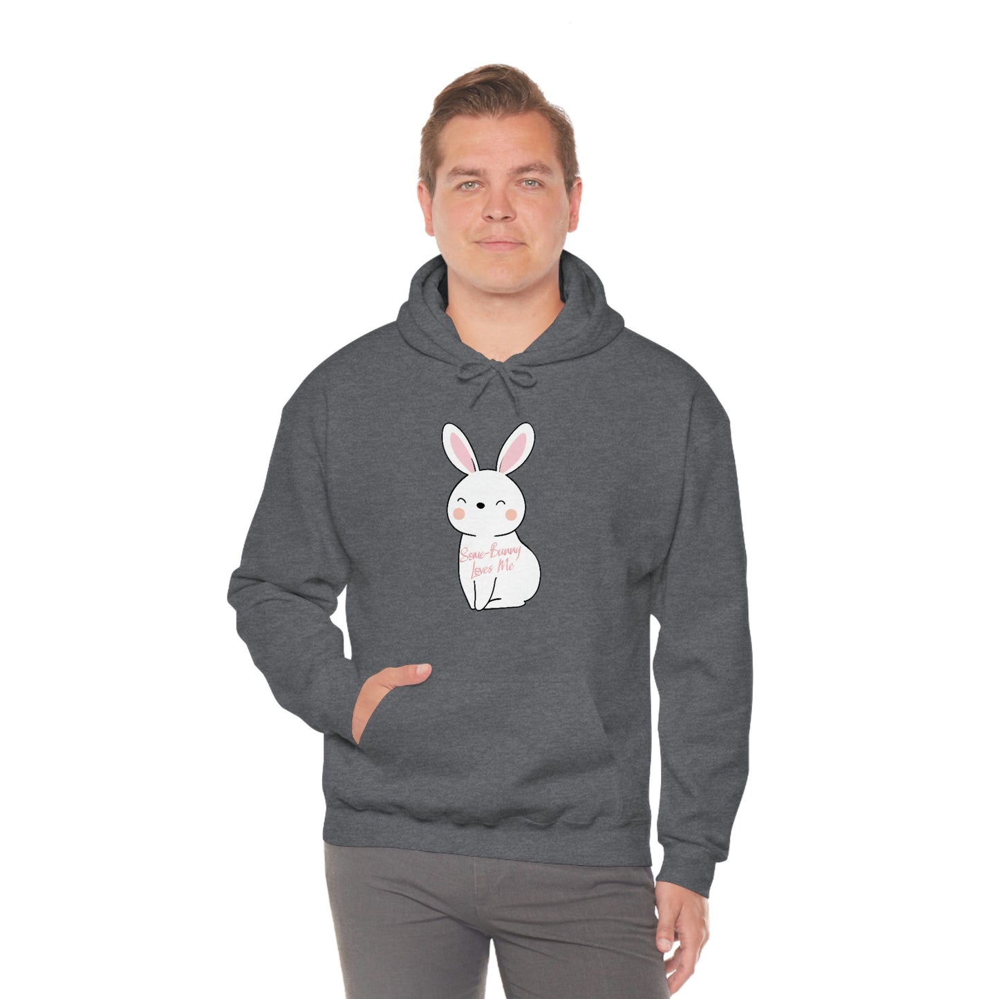 Some-Bunny Loves Me Hooded Sweatshirt