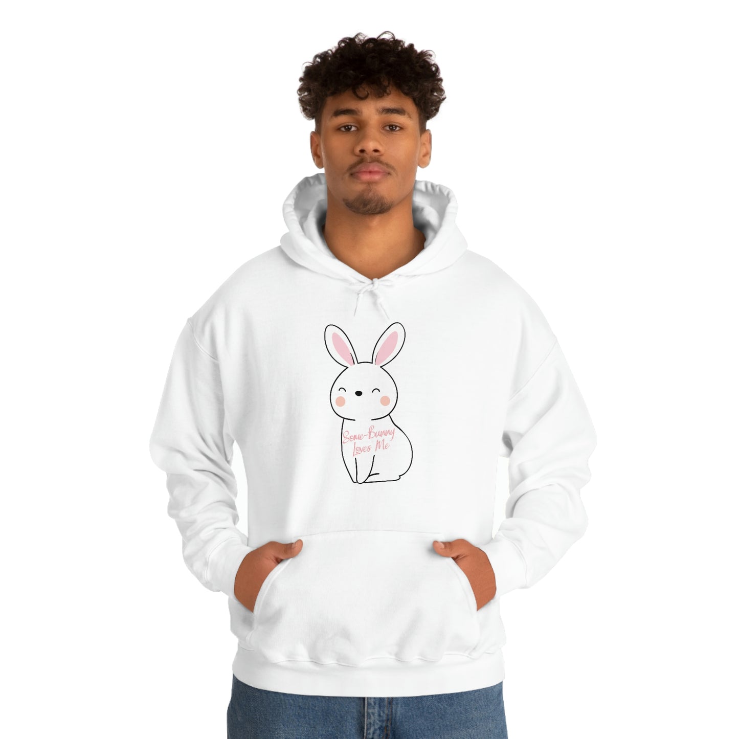 Some-Bunny Loves Me Hooded Sweatshirt