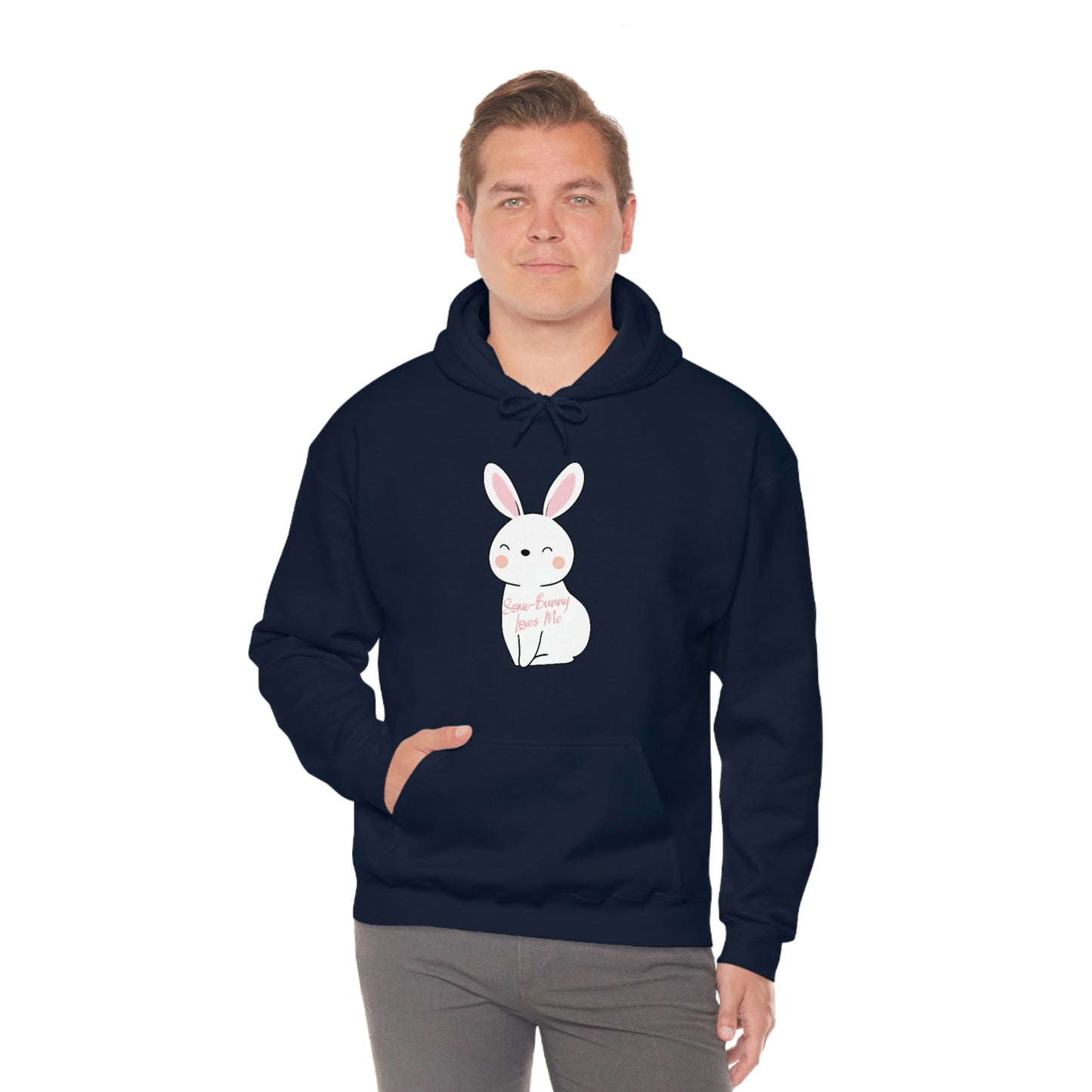 Some-Bunny Loves Me Hooded Sweatshirt