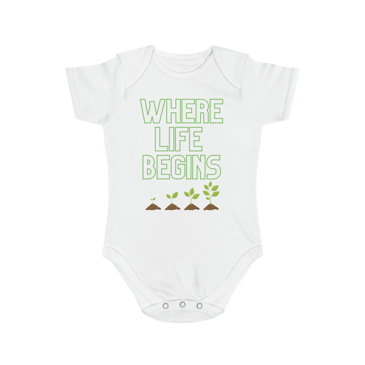 Where Life Begins Onesie