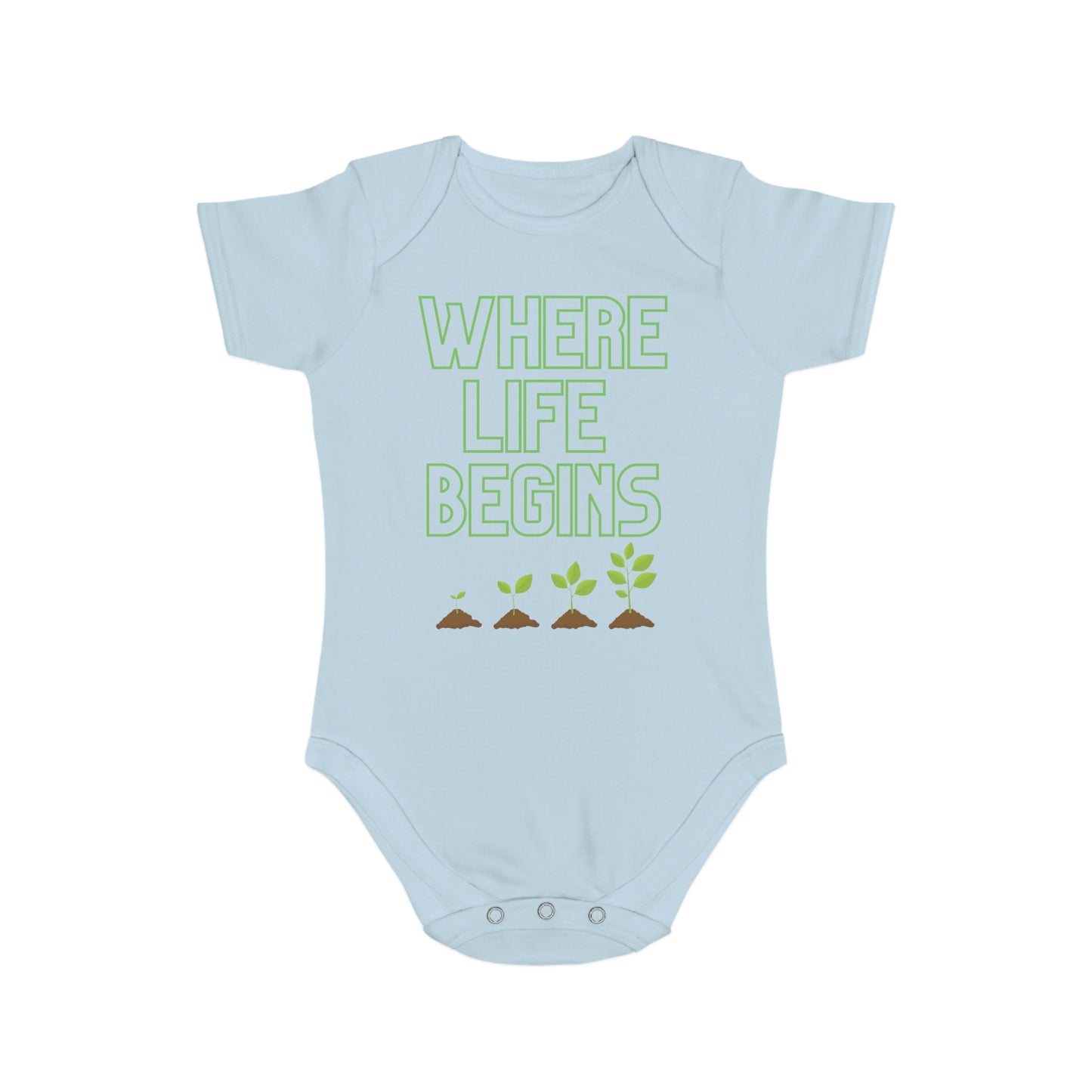 Where Life Begins Onesie