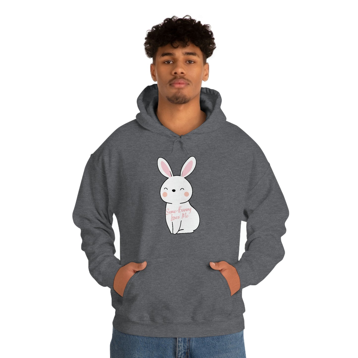 Some-Bunny Loves Me Hooded Sweatshirt