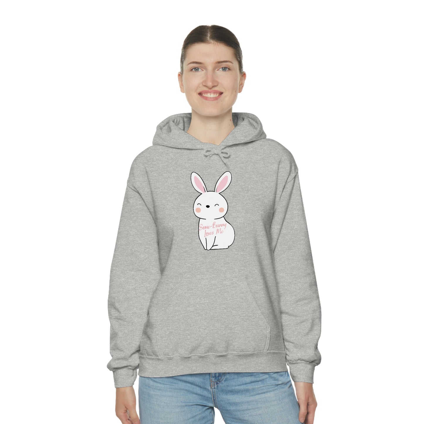 Some-Bunny Loves Me Hooded Sweatshirt