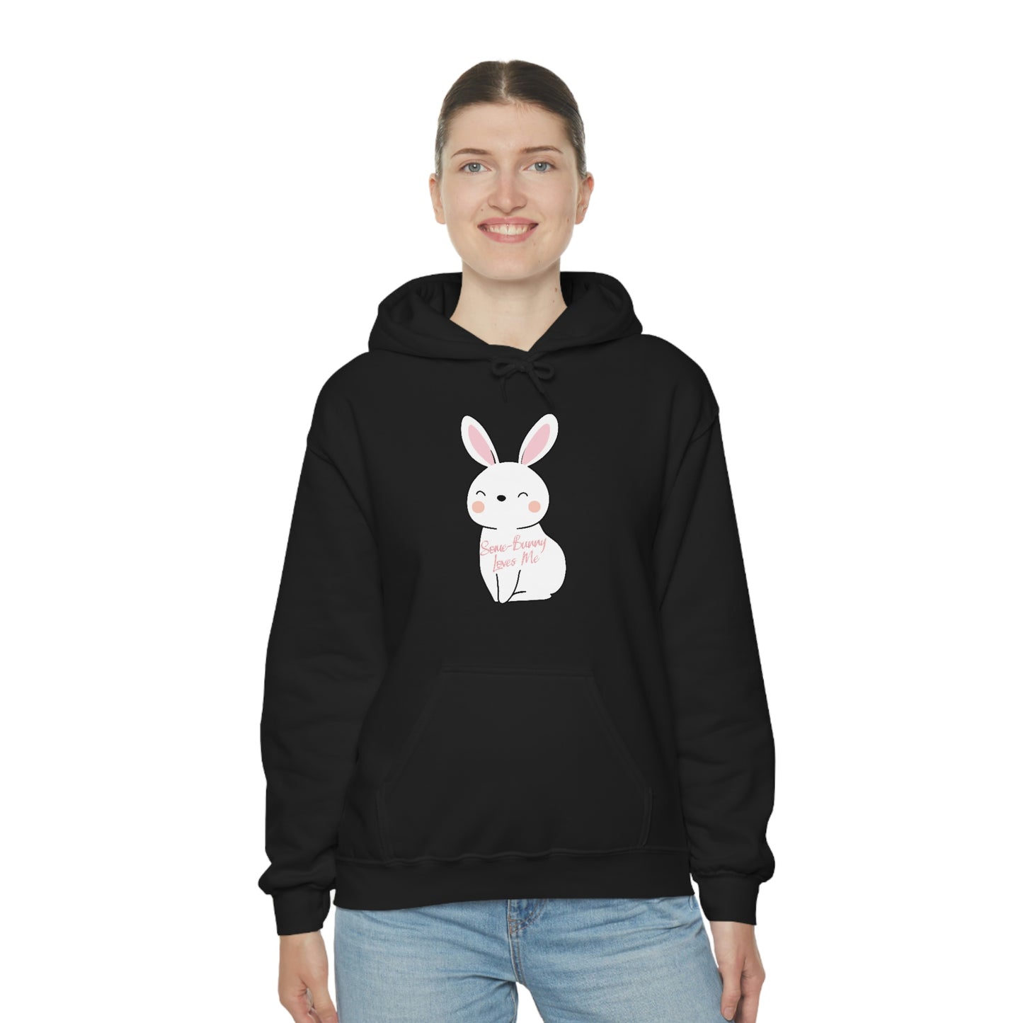 Some-Bunny Loves Me Hooded Sweatshirt