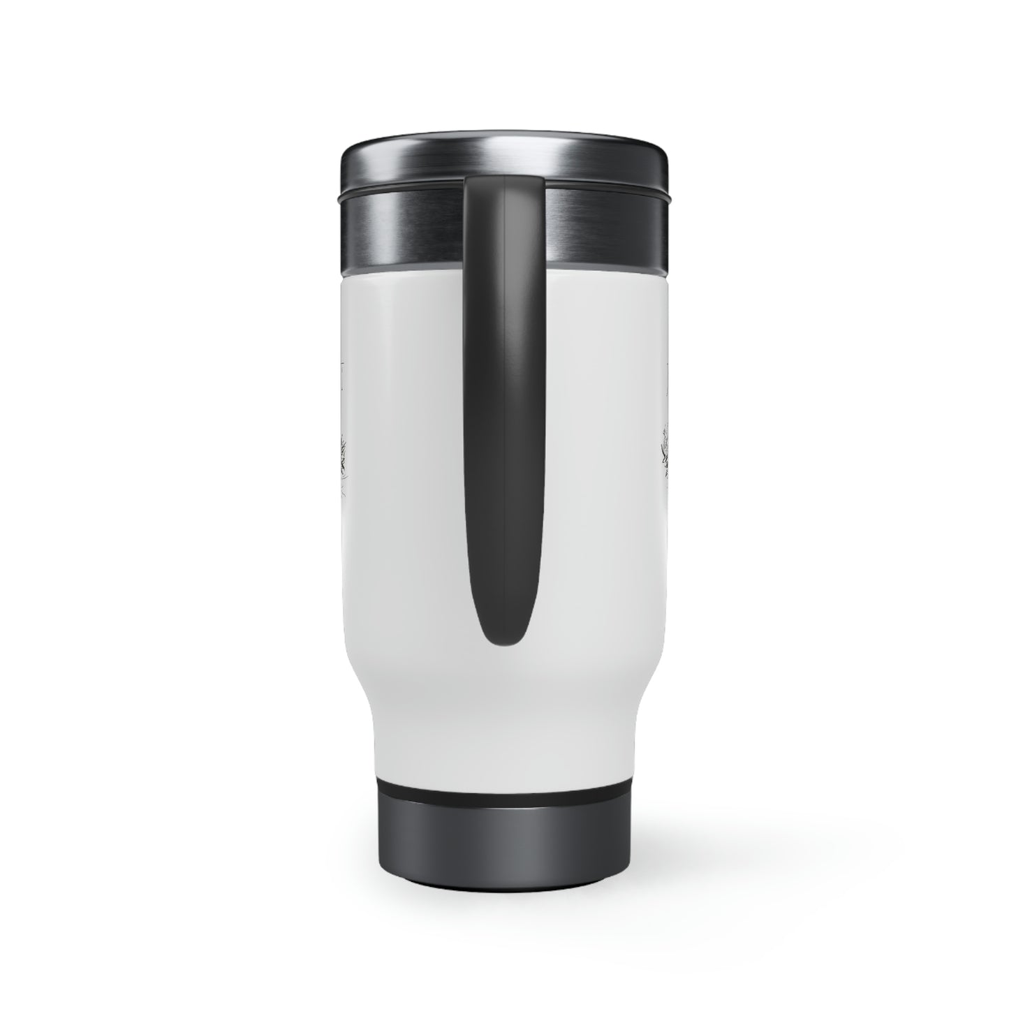 Just Got Laid Stainless Steel Travel Mug with Handle, 14oz