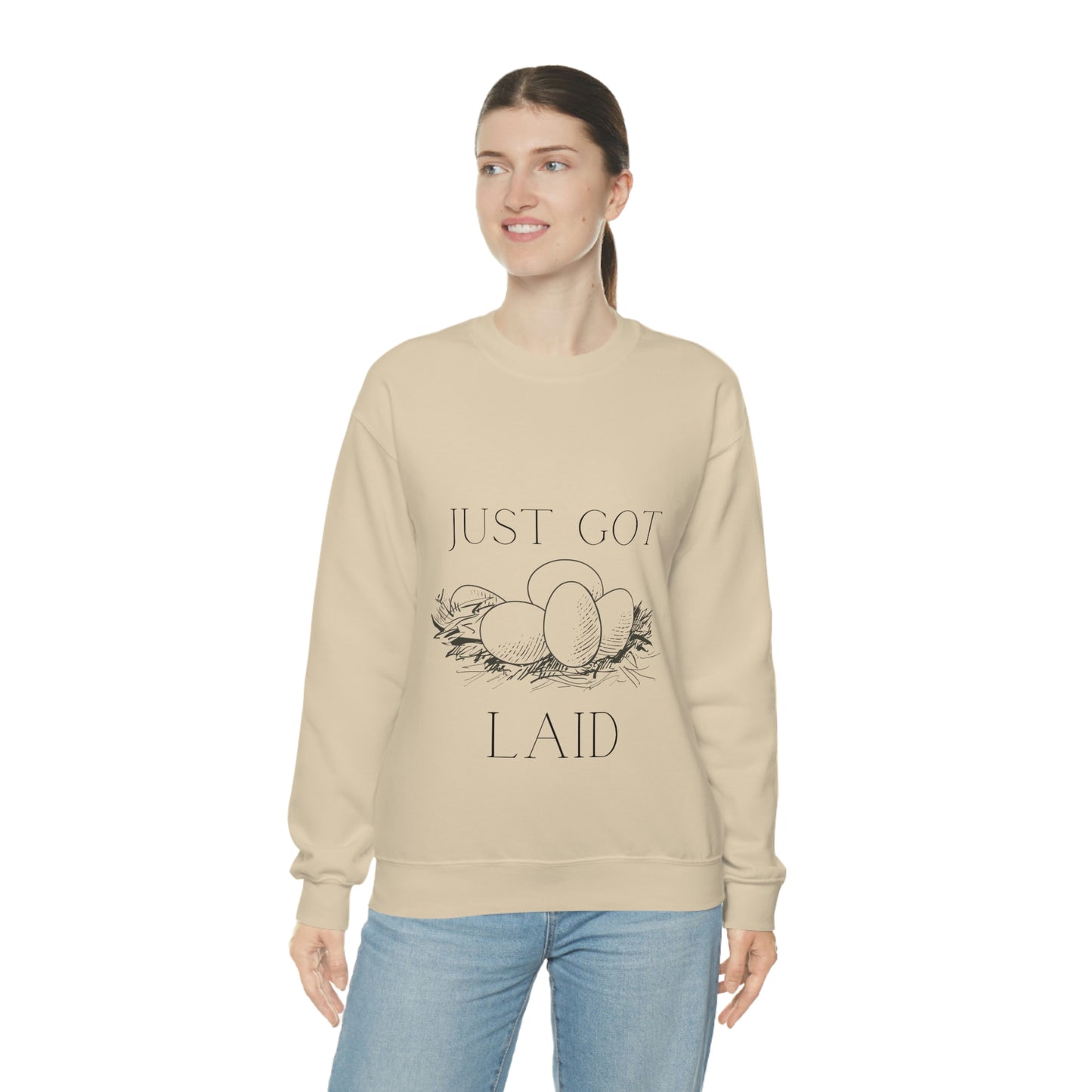 Just Got Laid Crewneck Sweatshirt