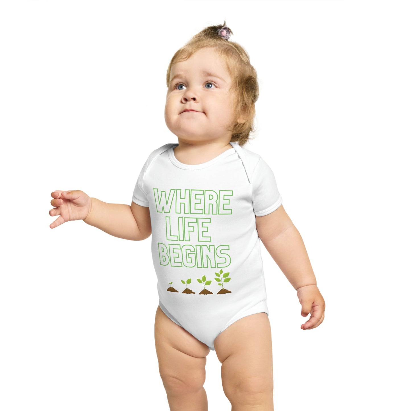 Where Life Begins Onesie