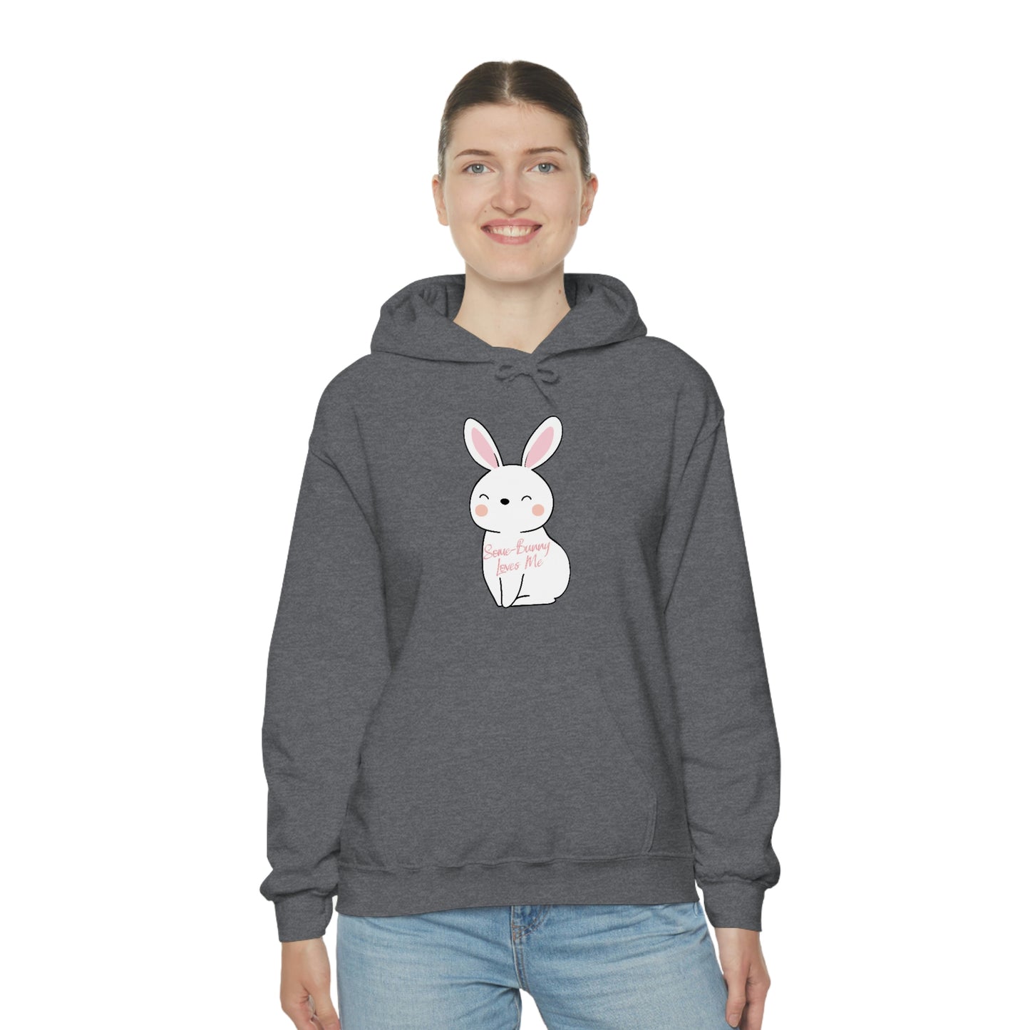 Some-Bunny Loves Me Hooded Sweatshirt