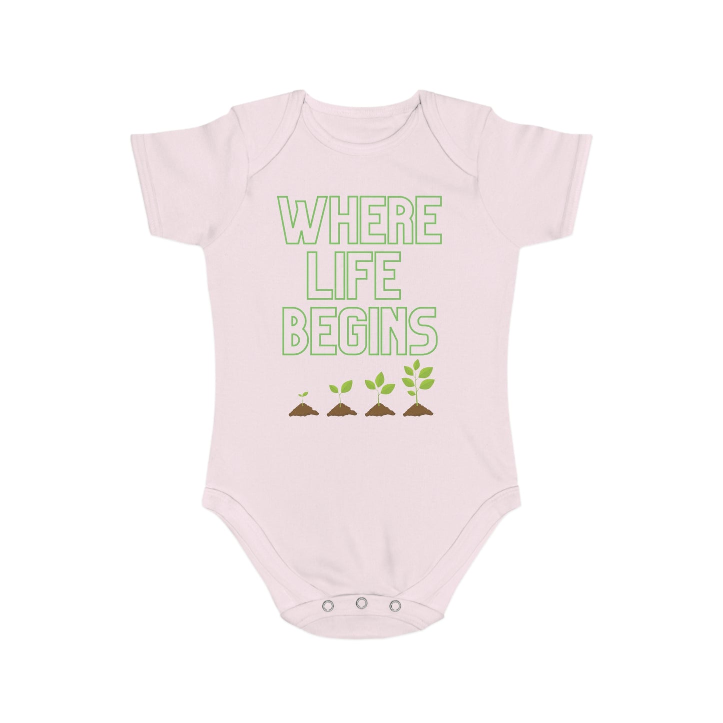 Where Life Begins Onesie