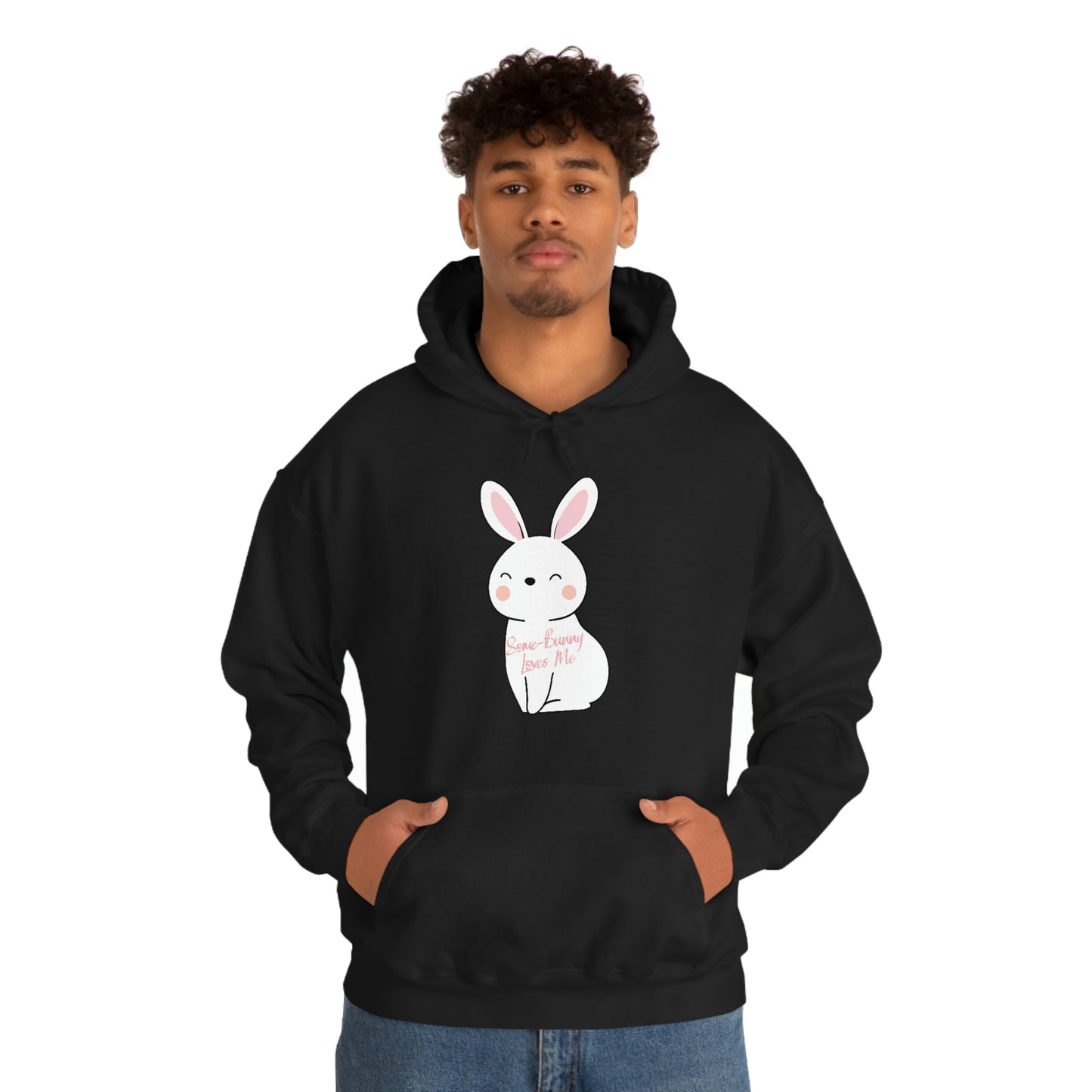 Some-Bunny Loves Me Hooded Sweatshirt