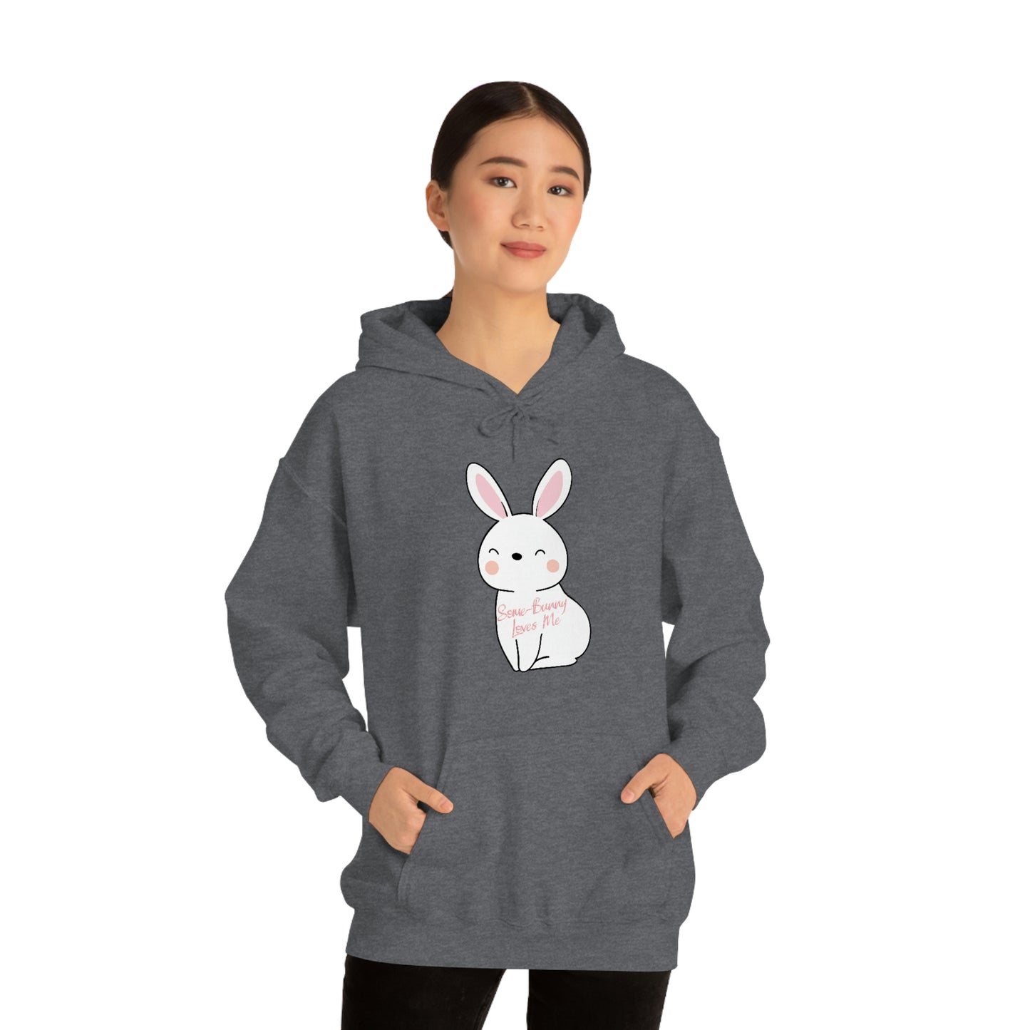 Some-Bunny Loves Me Hooded Sweatshirt