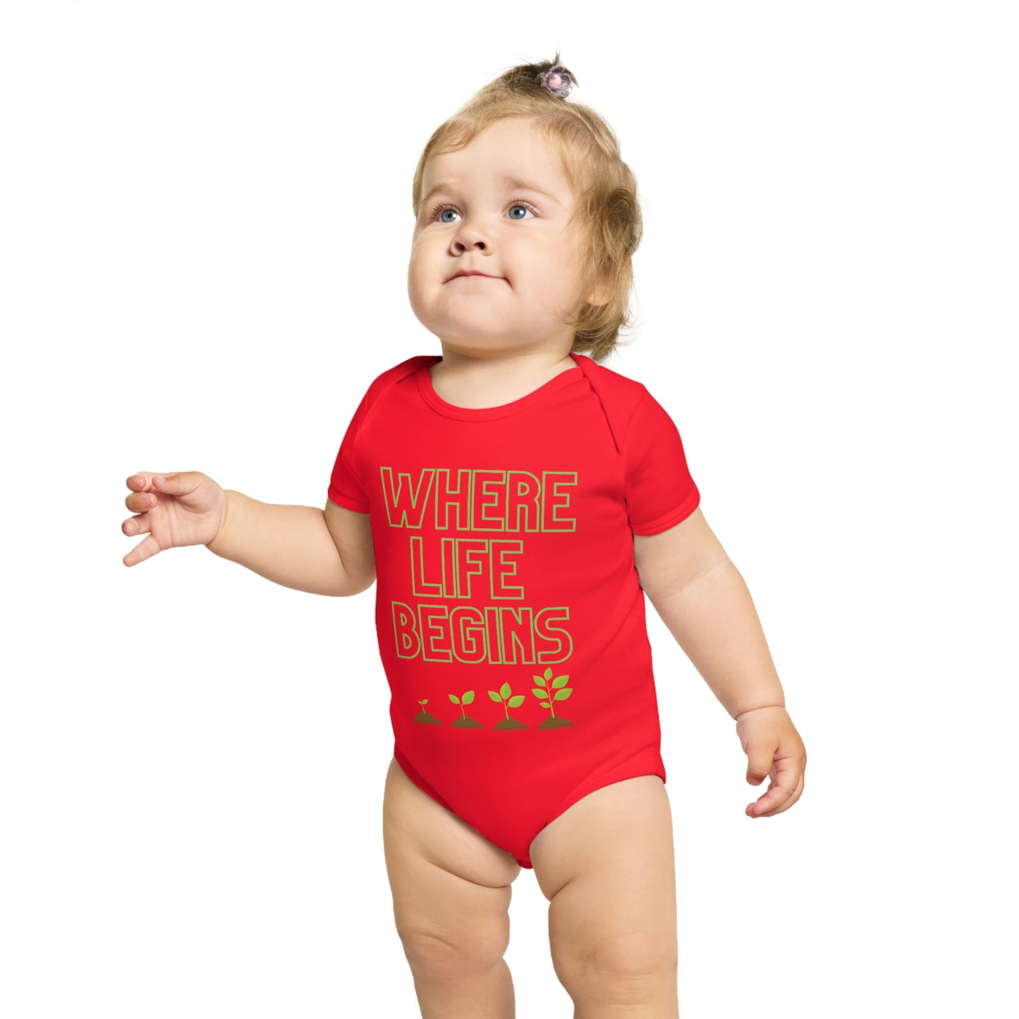 Where Life Begins Onesie