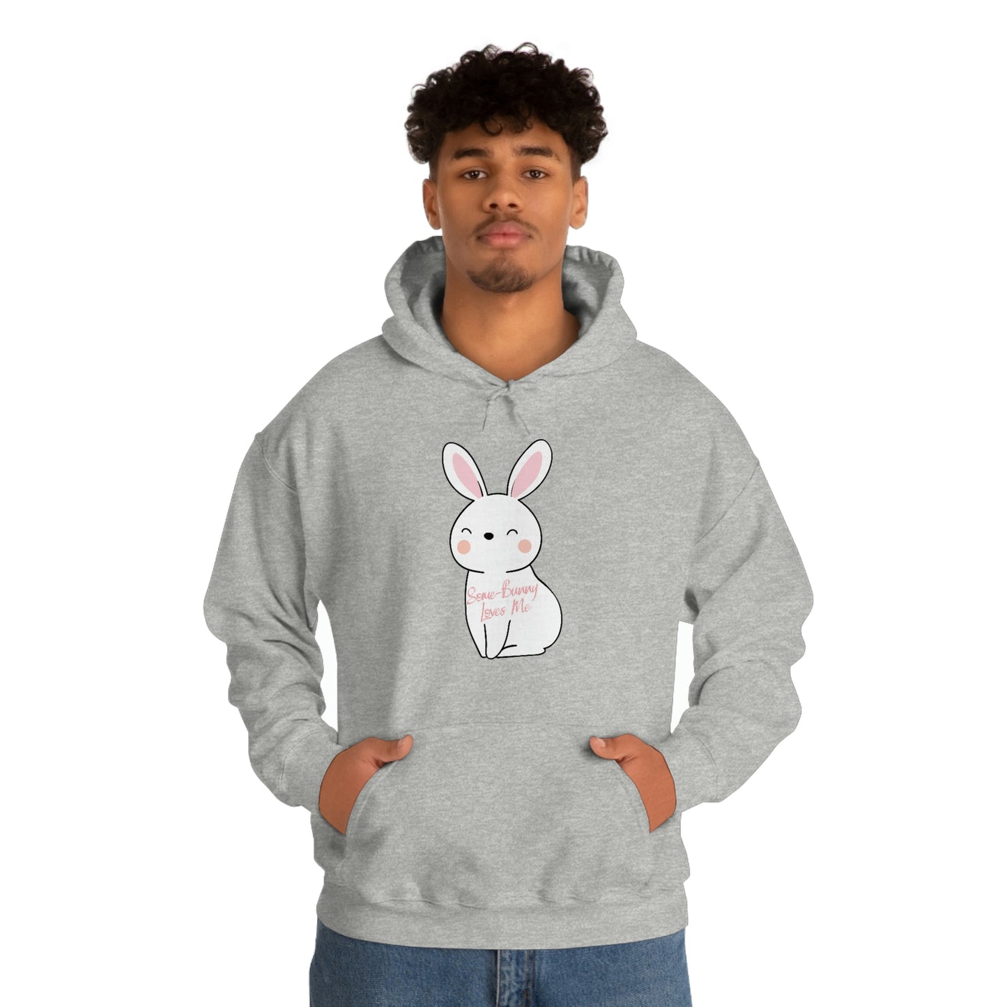 Some-Bunny Loves Me Hooded Sweatshirt