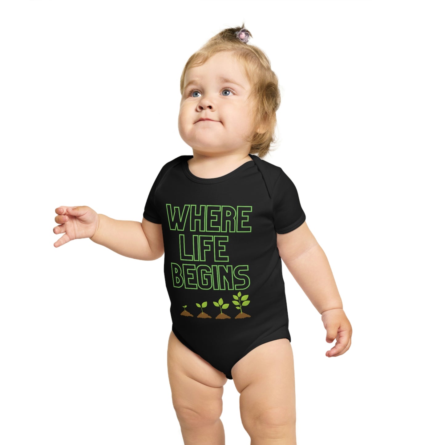 Where Life Begins Onesie