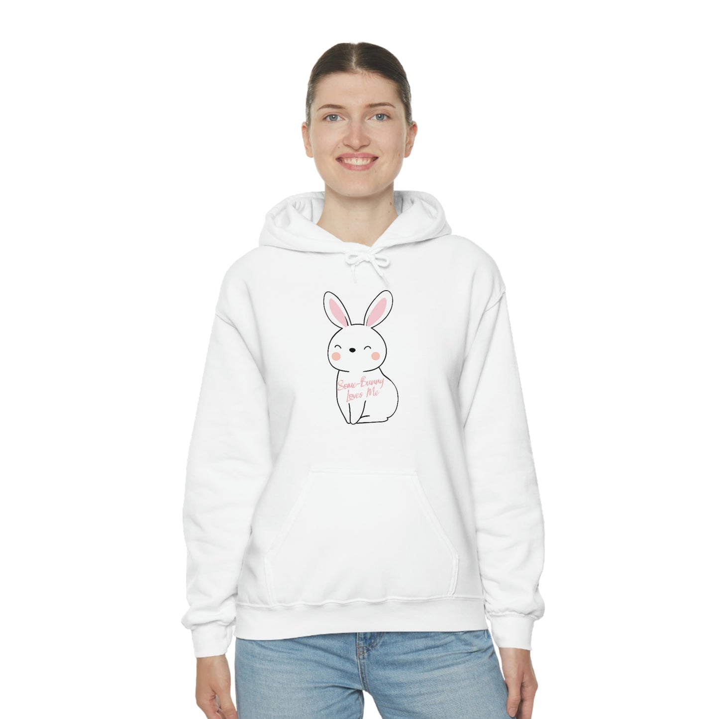 Some-Bunny Loves Me Hooded Sweatshirt